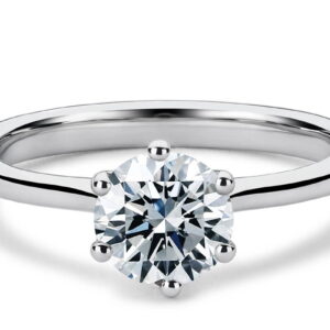 princesa solitario redondo amarillo