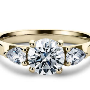 trilogía barcelona diamante talla redonda oro blanco 18k