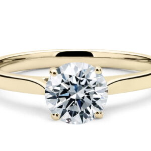 cuture solitario redondo amarillo