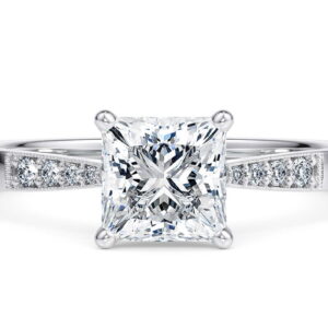 delicate vintage princesa blanco