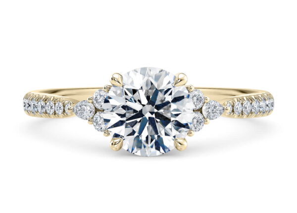 gala round vintage rosa