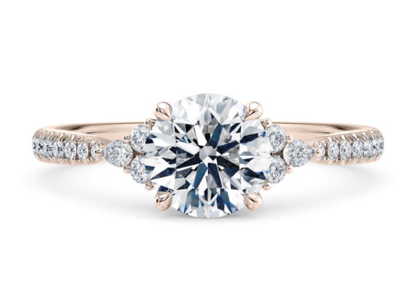 gala round vintage rosa