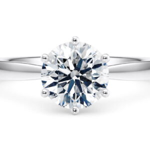 gracie solitario blanco redondo