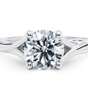 honover solitario redondo rosa