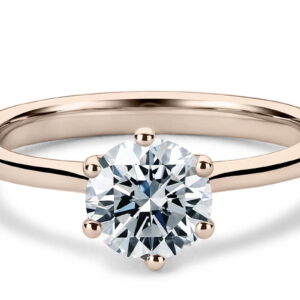 princesa solitario redondo amarillo