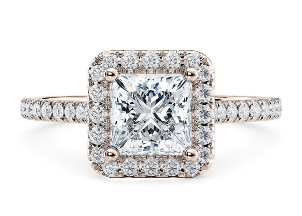 afro halo princesa rosa