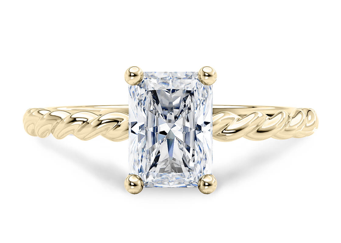 asc radiant solitario rosa