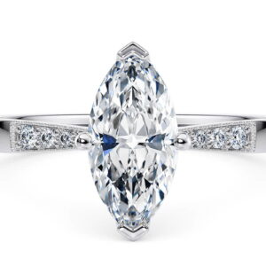 delicate vintage marquise blanco