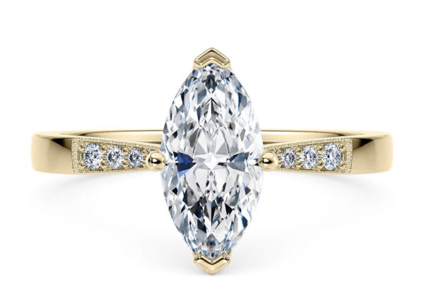 delicate vintage marquise blanco