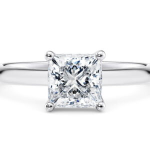 princesa solitario lux rosa