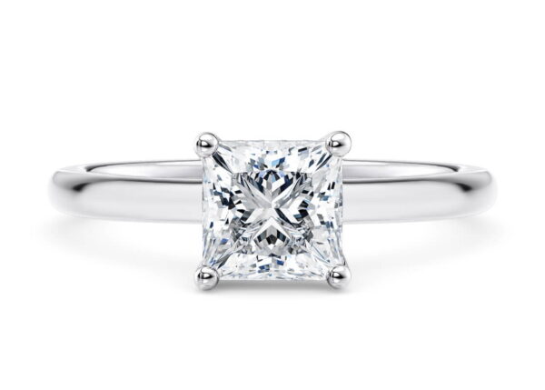 princesa solitario lux rosa