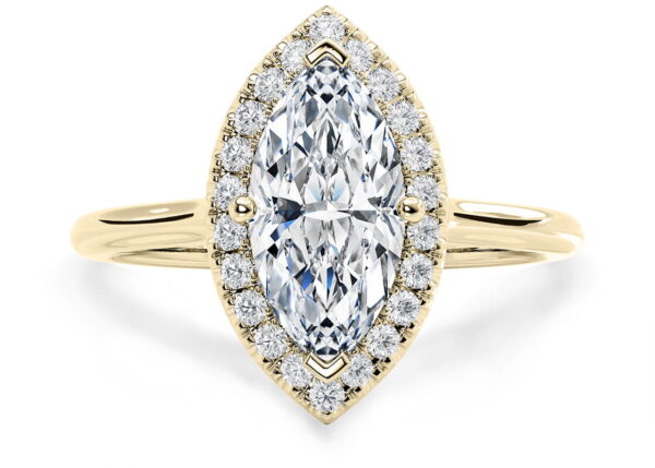 halo marquise ross amarillo