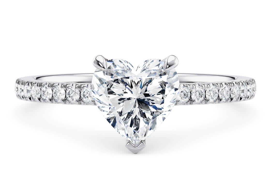 aria banda corazón blanco