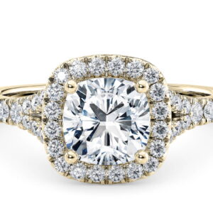 batter halo cushion rosa