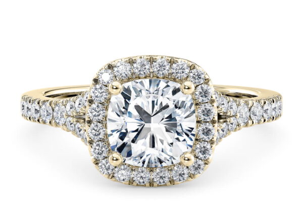 batter halo cushion rosa