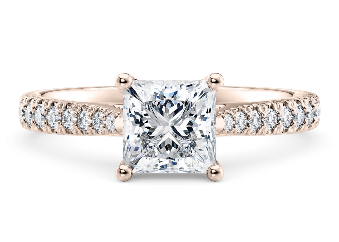 princesa solitario delicate amarillo (copia)