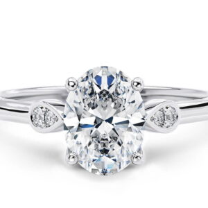 prim oval vintage amarillo