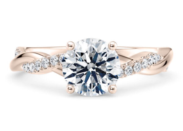 pirueta redondo banda vintage rosa